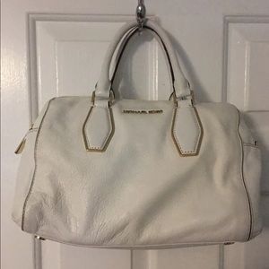 Michael kors White bowling bag